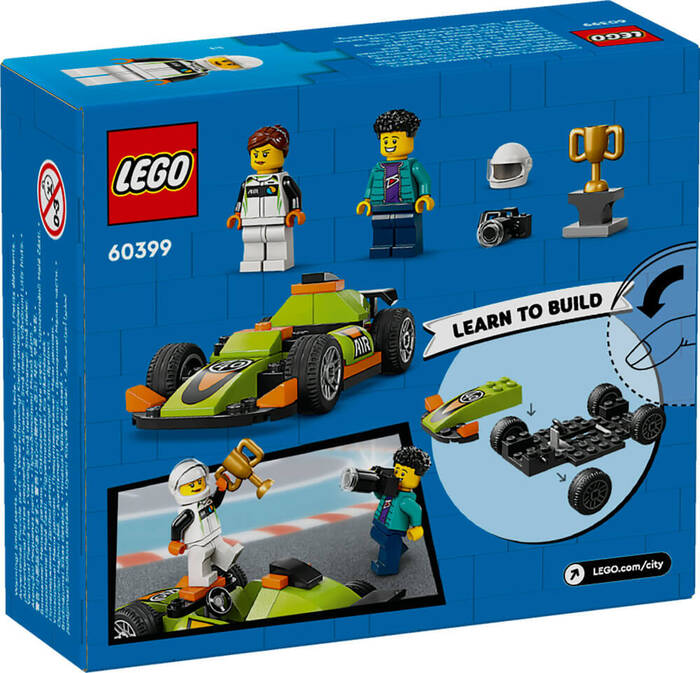 60399 LEGO® City Yeşil Yarış Arabası - 7