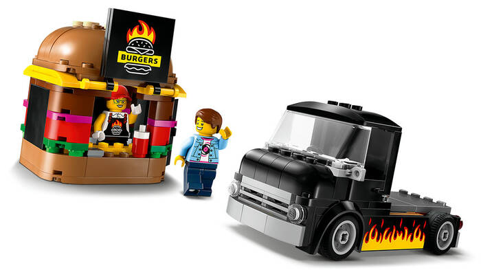 60404 LEGO® City Hamburger Kamyonu - 5