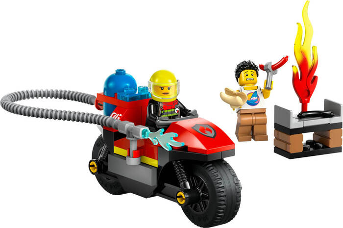 60410 LEGO® City İtfaiye Kurtarma Motosikleti - 1
