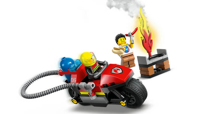 60410 LEGO® City İtfaiye Kurtarma Motosikleti - 3