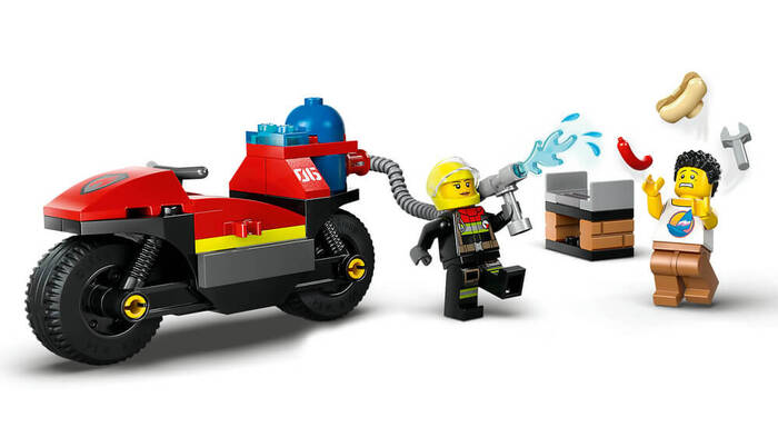 60410 LEGO® City İtfaiye Kurtarma Motosikleti - 5