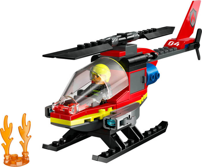 60411 LEGO® City İtfaiye Kurtarma Helikopteri - 1