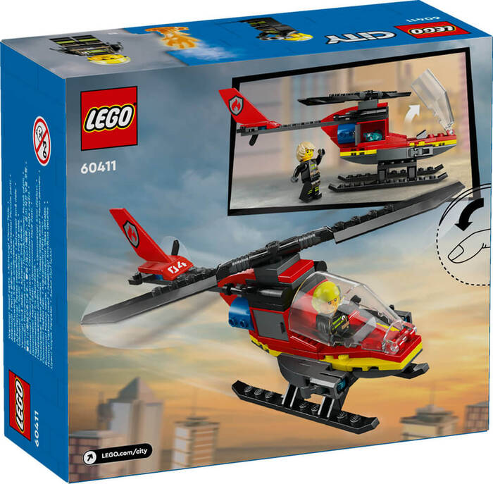 60411 LEGO® City İtfaiye Kurtarma Helikopteri - 7