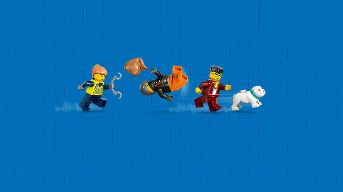 60417 LEGO® City Polis Sürat Teknesi ve Hırsızların Gizlenme Yeri - 4