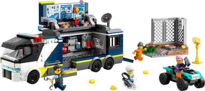 60418 LEGO® City Polis Mobil Suç Laboratuvarı Kamyonu - 1