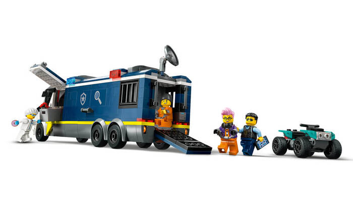 60418 LEGO® City Polis Mobil Suç Laboratuvarı Kamyonu - 5