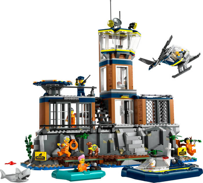 60419 LEGO® City Polis Hapishane Adası - 1