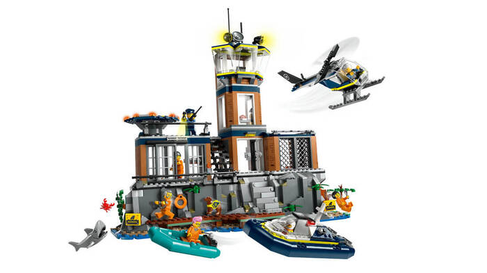 60419 LEGO® City Polis Hapishane Adası - 3