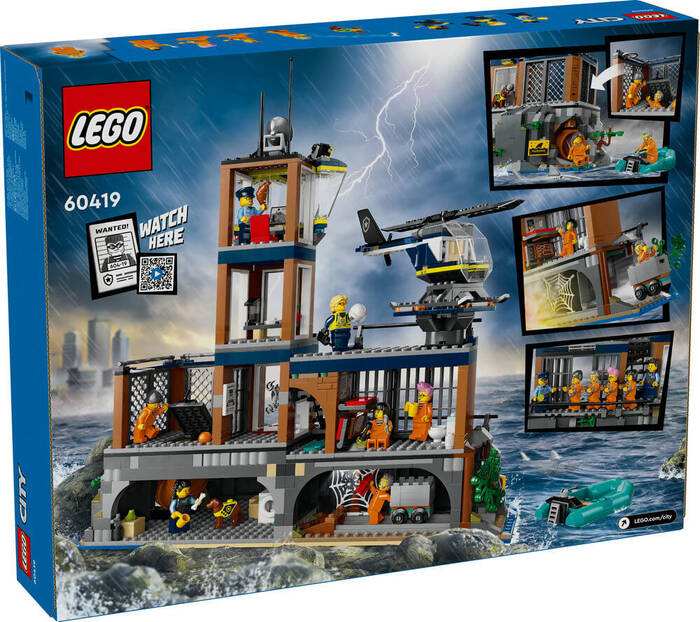60419 LEGO® City Polis Hapishane Adası - 7