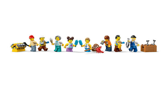 60422 LEGO® City Yük Gemili Liman - 4