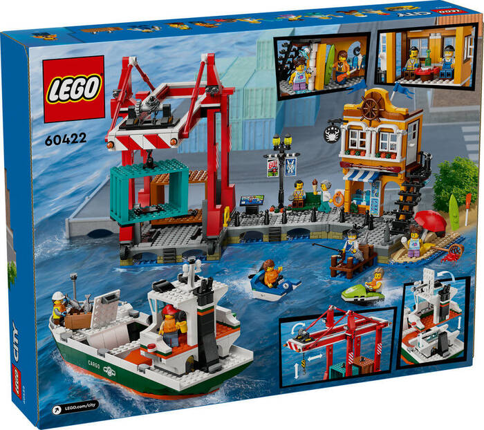 60422 LEGO® City Yük Gemili Liman - 7