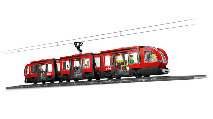 60423 LEGO® City Şehir Merkezi Tramvay İstasyonu - 5
