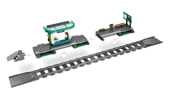 60423 LEGO® City Şehir Merkezi Tramvay İstasyonu - 6