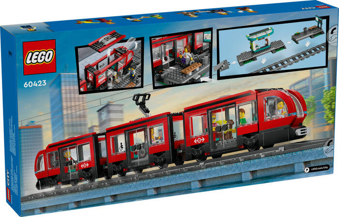 60423 LEGO® City Şehir Merkezi Tramvay İstasyonu - 7