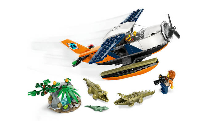 60425 LEGO® City Orman Kaşifinin Deniz Uçağı - 3