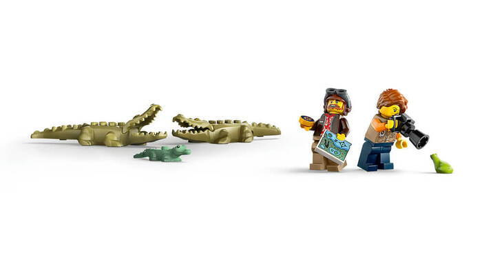 60425 LEGO® City Orman Kaşifinin Deniz Uçağı - 4