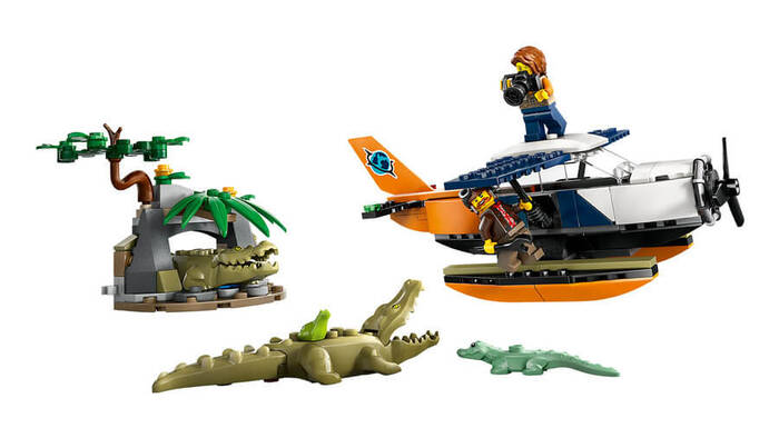 60425 LEGO® City Orman Kaşifinin Deniz Uçağı - 5