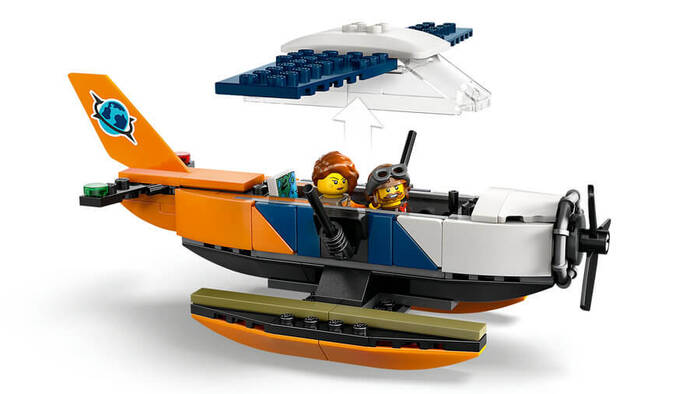 60425 LEGO® City Orman Kaşifinin Deniz Uçağı - 6