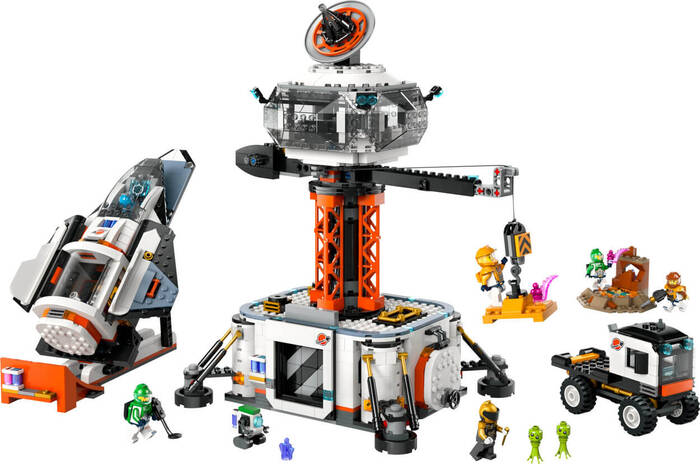 60434 LEGO® City Uzay Üssü ve Roket Fırlatma Rampası - 1