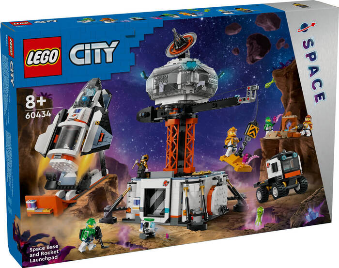 60434 LEGO® City Uzay Üssü ve Roket Fırlatma Rampası - 2