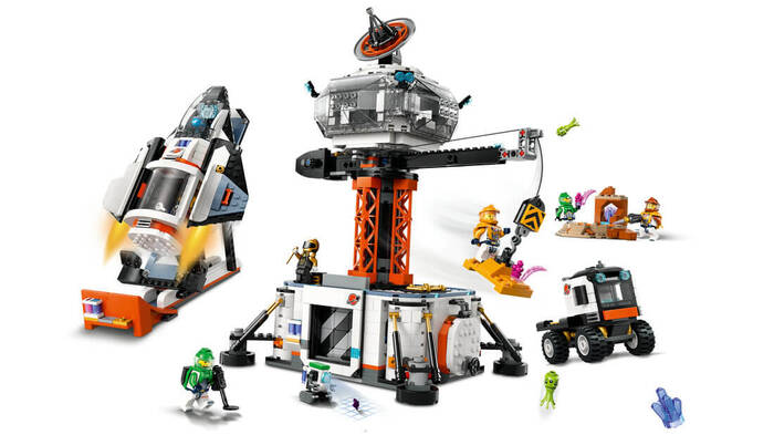 60434 LEGO® City Uzay Üssü ve Roket Fırlatma Rampası - 3