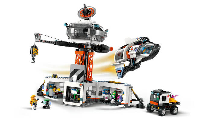 60434 LEGO® City Uzay Üssü ve Roket Fırlatma Rampası - 5
