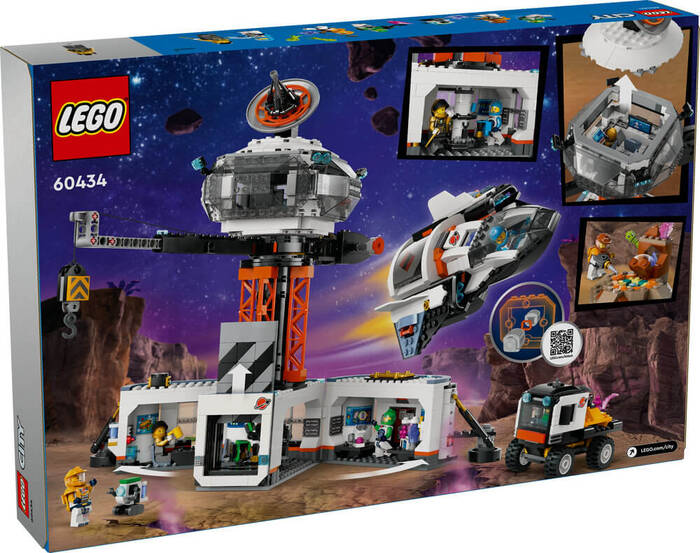 60434 LEGO® City Uzay Üssü ve Roket Fırlatma Rampası - 7