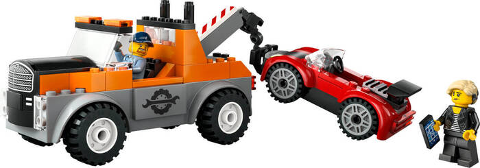 60435 LEGO® City Çekici Kamyon ve Spor Araba Tamiri - 1