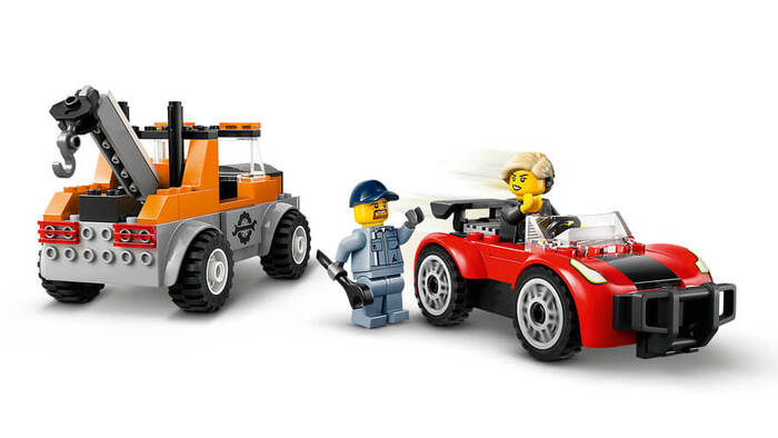 60435 LEGO® City Çekici Kamyon ve Spor Araba Tamiri - 6