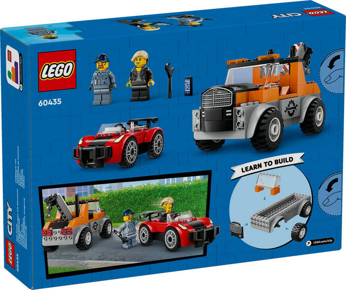 60435 LEGO® City Çekici Kamyon ve Spor Araba Tamiri - 7