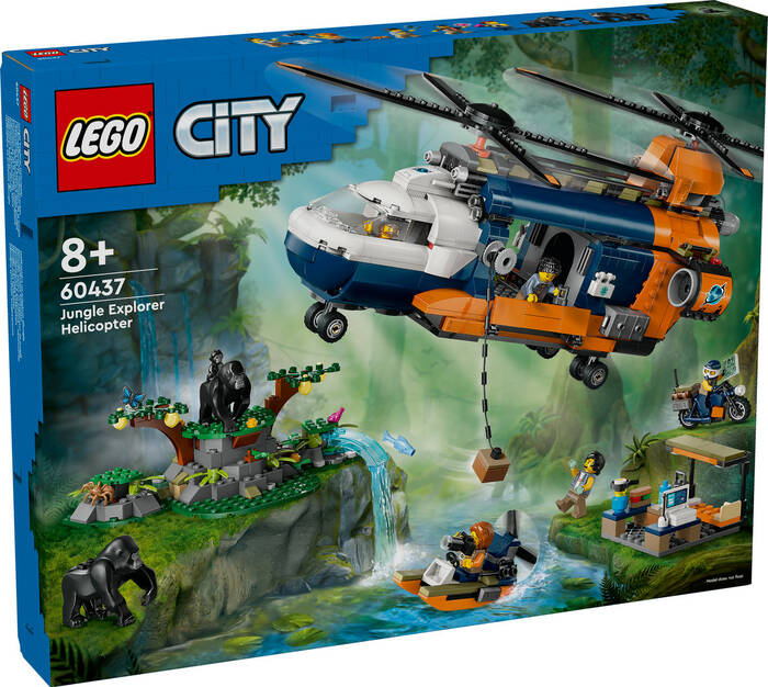 60437 LEGO® City Orman Kaşifinin Helikopteri Kamp Yerinde - 2