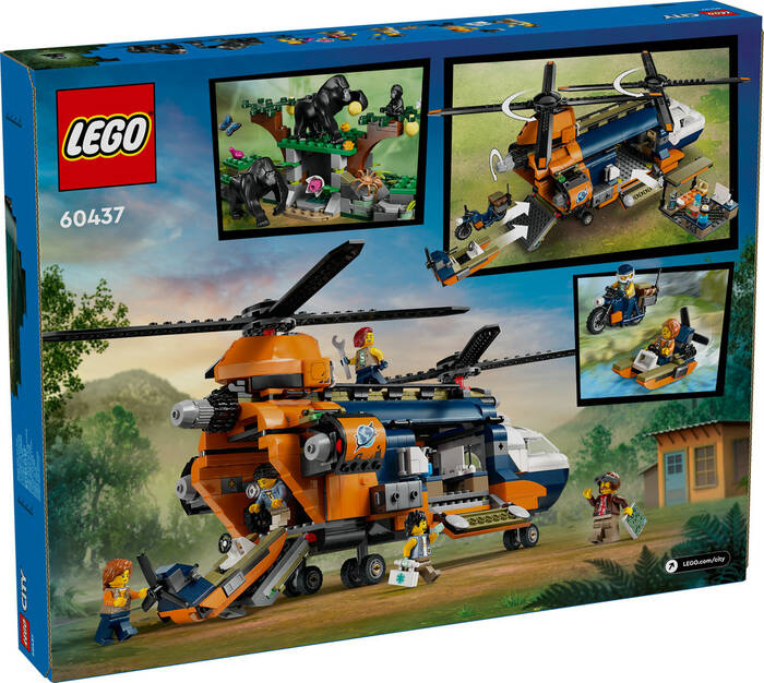60437 LEGO® City Orman Kaşifinin Helikopteri Kamp Yerinde - 7