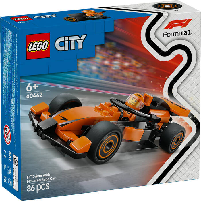 60442 LEGO® City McLaren Yarış Arabalı F1® Sürücüsü - 2