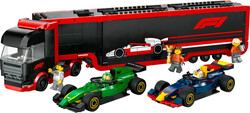 60445 LEGO® City RB20 ve AMR24 F1® Arabalı F1® Kamyonu - 1