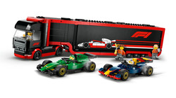 60445 LEGO® City RB20 ve AMR24 F1® Arabalı F1® Kamyonu - 3