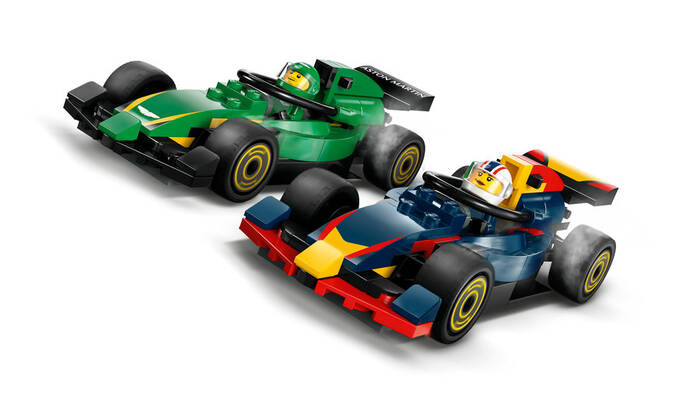 60445 LEGO® City RB20 ve AMR24 F1® Arabalı F1® Kamyonu - 6