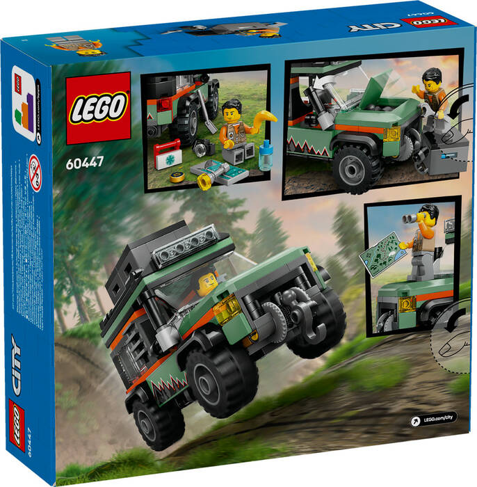 60447 LEGO® City 4x4 Arazi Dağ Arabası - 7