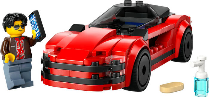 60448 LEGO® City Kırmızı Spor Araba - 1