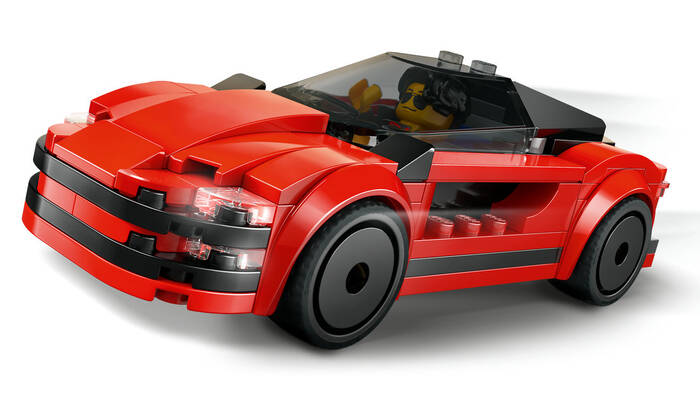 60448 LEGO® City Kırmızı Spor Araba - 3