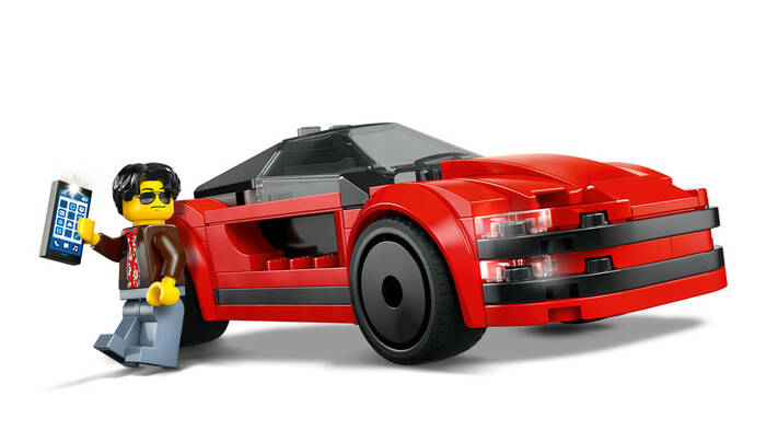 60448 LEGO® City Kırmızı Spor Araba - 5