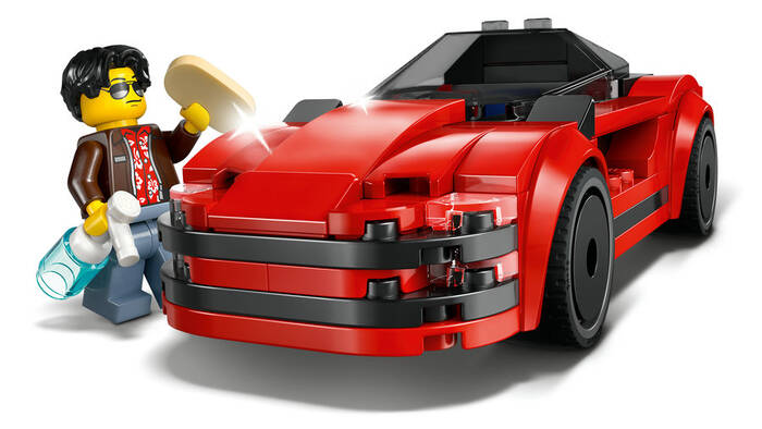 60448 LEGO® City Kırmızı Spor Araba - 6