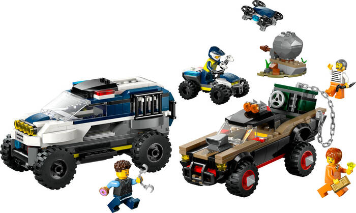 60449 LEGO® City Polis Arazi Aracı Takibi - 1