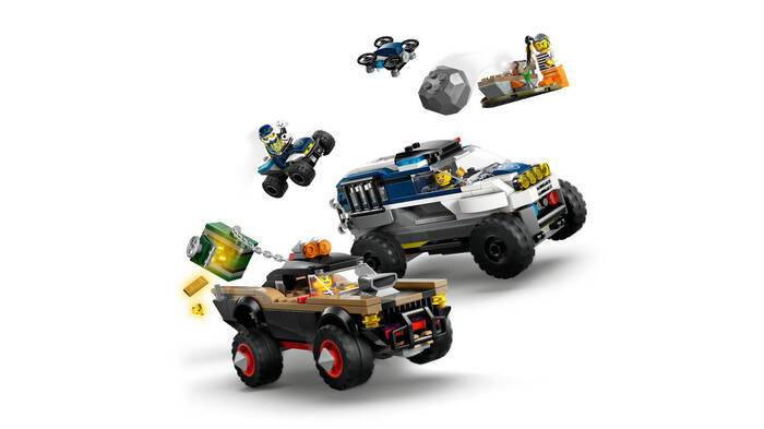 60449 LEGO® City Polis Arazi Aracı Takibi - 3