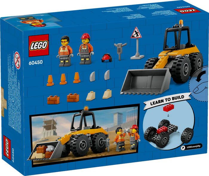 60450 LEGO® City Sarı Tekerlekli İnşaat Yükleyicisi - 7