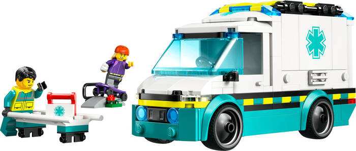 60451 LEGO® City Acil Yardım Ambulansı - 1