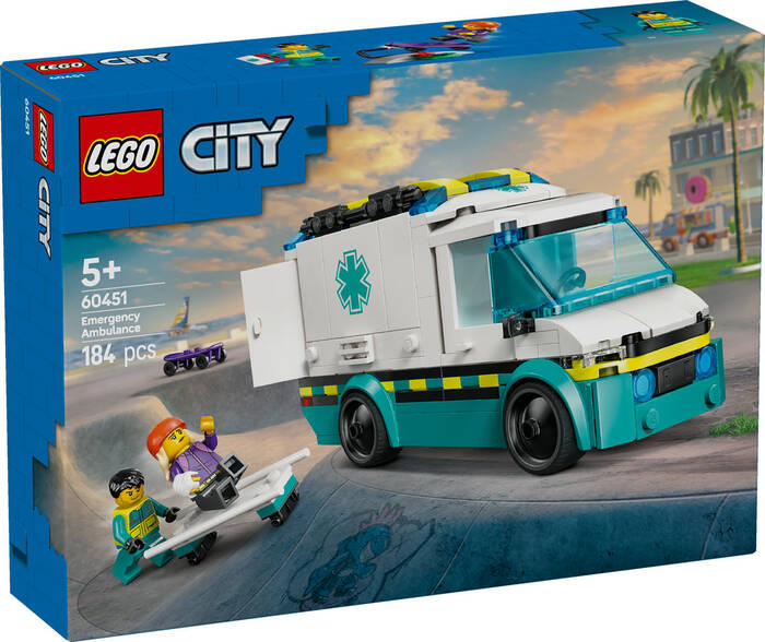 60451 LEGO® City Acil Yardım Ambulansı - 2
