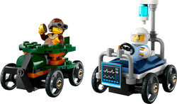 60459 LEGO® City Uçak, Hastane Yatağına Karşı Yarış Arabası Paketi - 1