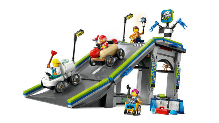 60460 LEGO® City Senin Kuralların: Yarış Arabası Rampa Parçası - 3