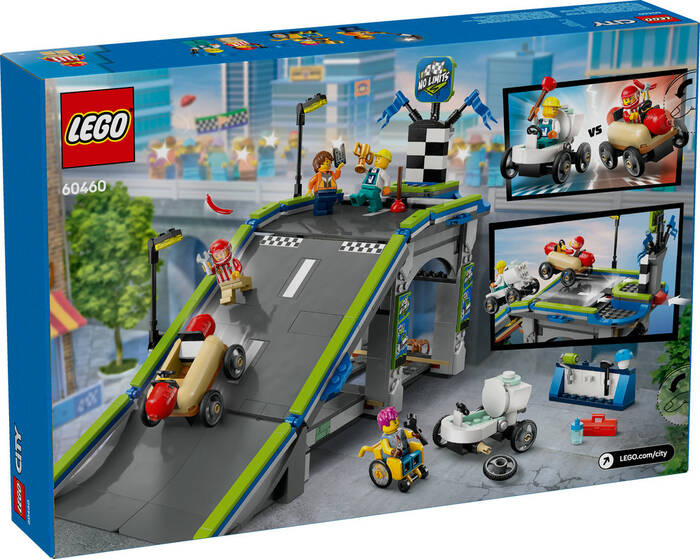 60460 LEGO® City Senin Kuralların: Yarış Arabası Rampa Parçası - 7