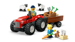 60461 LEGO® City Römorklu Kırmızı Çiftlik Traktörü ve Koyun - 3